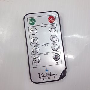 Bethlehem Lights Replacement Remote dim 10 button 3 4 8 10 hour timer